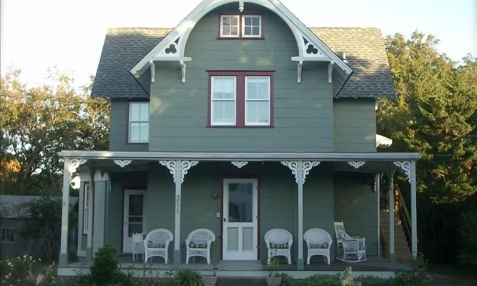 Cape May Point Cottage | Updated Victorian near beach. Inquire for reduced rates in August!