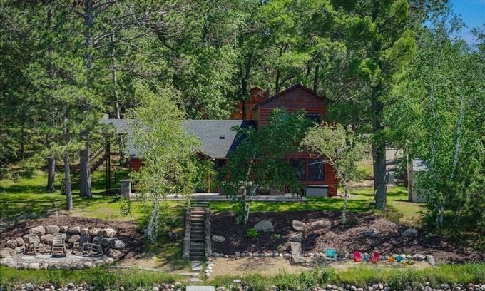 Pequot Lakes Cabin | Upper Hay- Sandy beach|Water toys|guest cottage