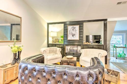 Blowing Rock Apartment | Upscale Rustic Duplex on Stream, Near Blowing Rock