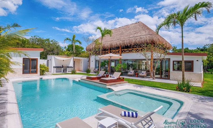 Akumal Villa | Upscale villa in gated community of Yal Ku Ha with Lagoon access!
