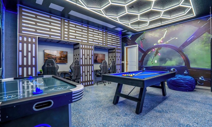 Four Corners House | Upstay: 10BR Family Retreat w Pool Hot Tub & Games