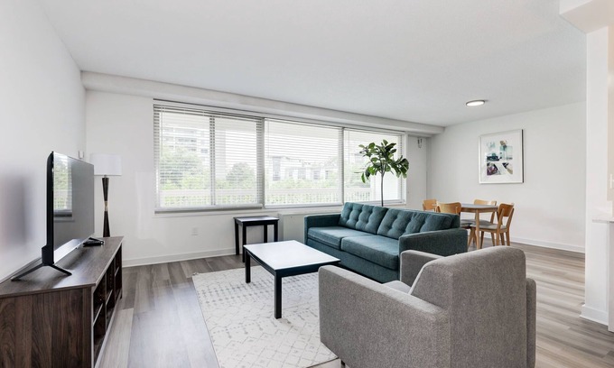 Aurora Highlands Apartment | Urban Charm: 2BR Modern Retreat Close to Downtown