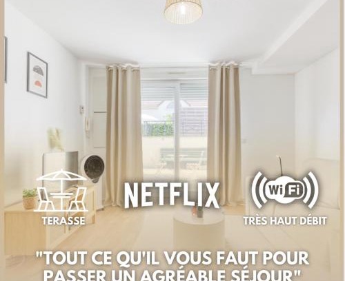 Quartier du Vieux-Pont - Sainte-Genevieve Apartment | Urban cocon - 15 min de La Défense - 20min Paris