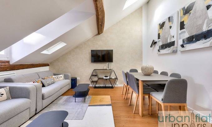 Bonne-Nouvelle Apartment | Urban Flat 117 - Charming 3BDR Apartment in Paris
