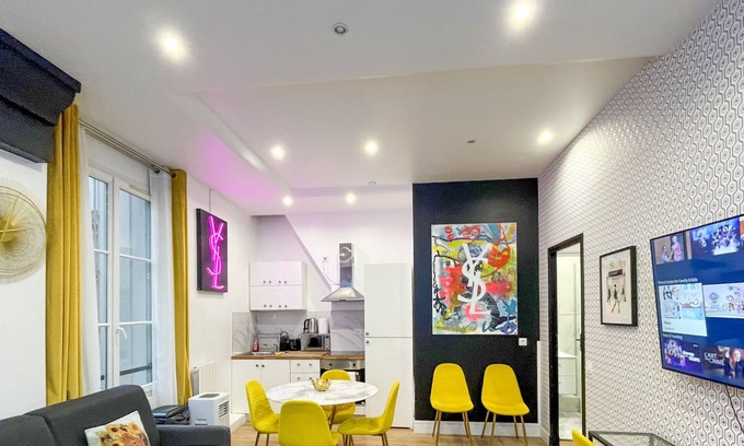 Bonne-Nouvelle Apartment | Urban Flat 156 - YSL Flat in Montorgueil