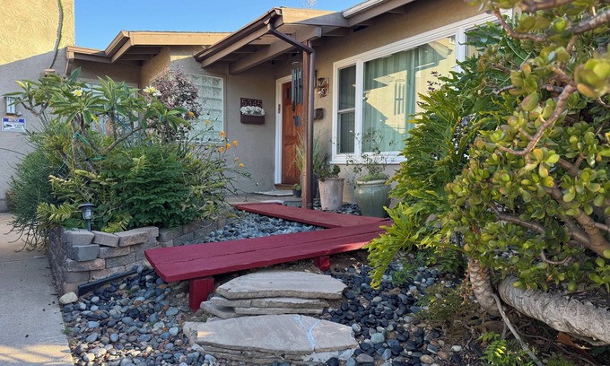 Clairemont Mesa West House | Urban Oasis In The Hart of San DiegoPrivate Master Bedroom Upstairs and Jacuzzi