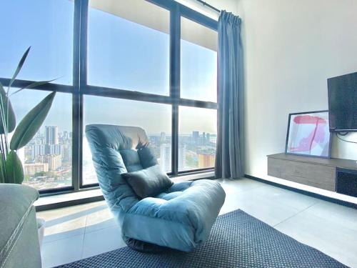 George Town Apartment | Urban Suites #High floor view #Infinity Pool #Georgetown #4pax #2BR 2bath #2 Queen #Quality well maintained #Private host