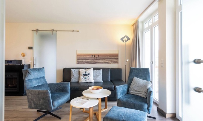 Wremen Apartment | Vacation apartment Deichgraf Resort. Elegant and close to the beach.