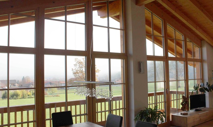 Marquartstein Apartment | Vacation apartment Panoramablick- 4 persons, 80sqm, 2 bedrooms, balcony, WLAN