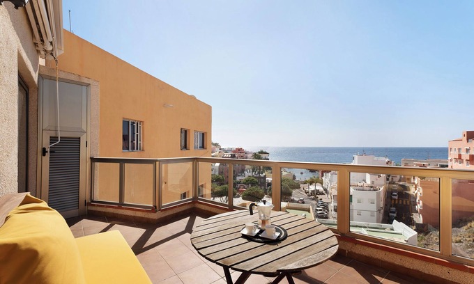 Alcala Apartment | Vacation Apartment 'Ático Bellavista Alcalá' with Private Terrace and Wi-Fi