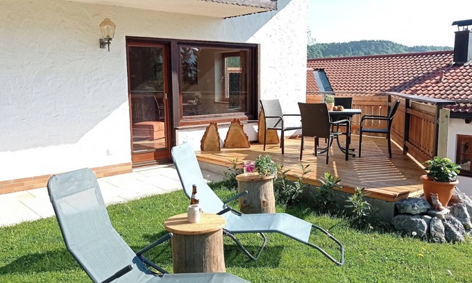 Hausham Condo | Vacation apartment (80 m²) with wonderful panoramic view between Schliersee and Tegernsee