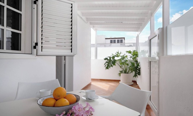 Playa Honda Apartment | Vacation Apartment 'Casa Albazul' with Private Terrace and Wi-Fi