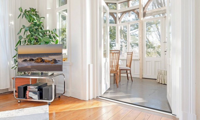 Eutin Apartment | Vacation apartment Gartenzeit with conservatory in the Villa Eck in Eutin