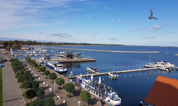 Barth Apartment | Vacation apartment with a view of the water and the harbor