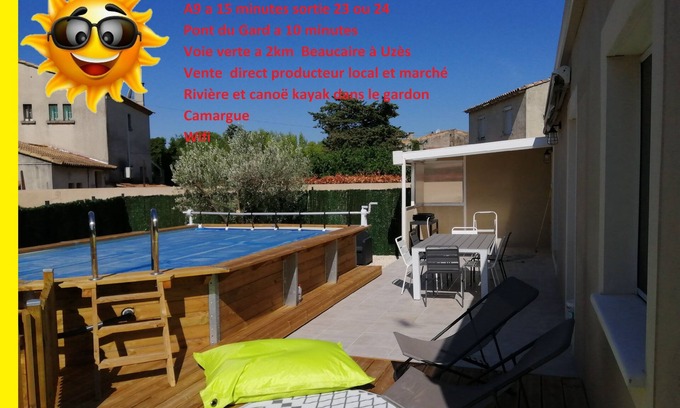 Meynes House | Vacation home booked from Sunday to Sunday in high season