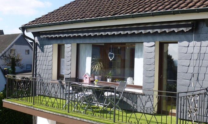 Attendorn House | Vacation home Höhenflug, 45sqm, fireplace, 2 bedrooms, max. 4 persons