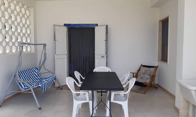 Marina di Lizzano House | Vacation Home 'Salento Alto' with Sea View, Private Terrace & A/C