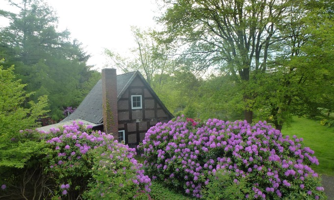 Westerstede Cottage | Vacation home on large, fenced property, bathing lake, secluded location