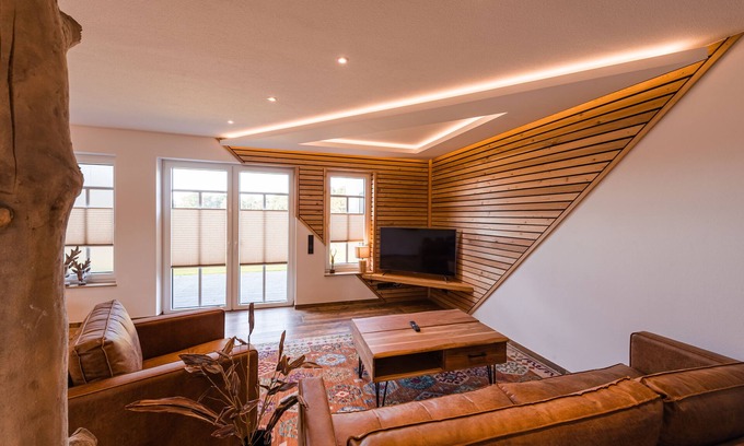 Barssel Apartment | Vacation home "Wangerooge" with 102 sqm - in the vacation park Harkebrügge