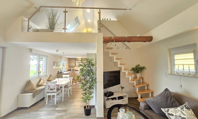 Dornum House | Vacation home Zuhause am Deich Neßmersiel - Welcome to your home on the dike!