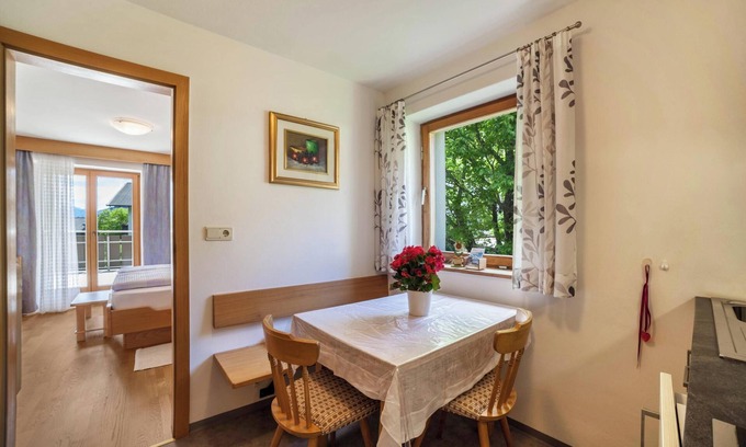 San Martino in Passiria Apartment | Vacation Apartment "Moosmair 3" with Mountain View, Wi-Fi, Balcony & Garden