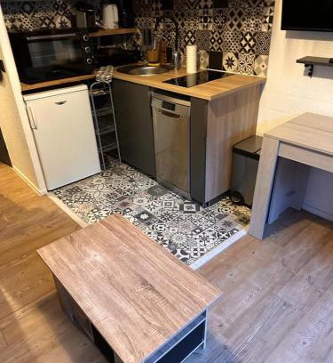 Valfrejus Apartment | Valfrejus Studio 19m2 cosy 60 m des pistes draps non compris