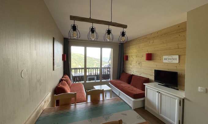 Valmeinier Apartment | Valmeinier 1900 4/5pers. - Downhill/housekeeping included