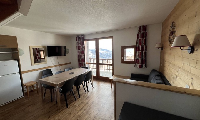 Valmeinier Apartment | VALMEINIER : Beautiful apartment in the heart of Valmeinier 1900, 8 people