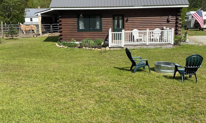Andover Cabin | Vermont's Cozy Autumn Cabin at Trail End Ranch!