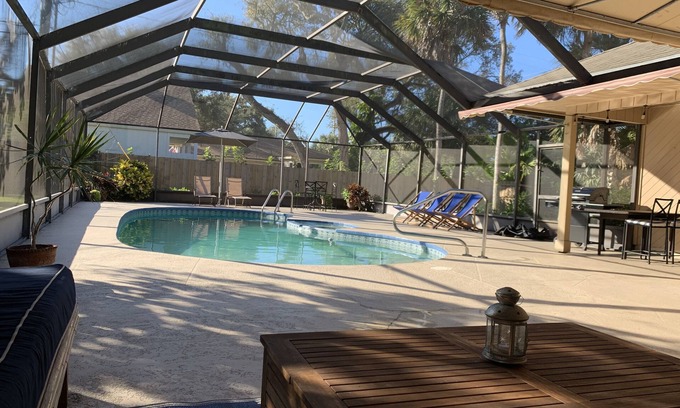 Central Beach House | Vero Beach , Florida. Pompano Grove Retreat