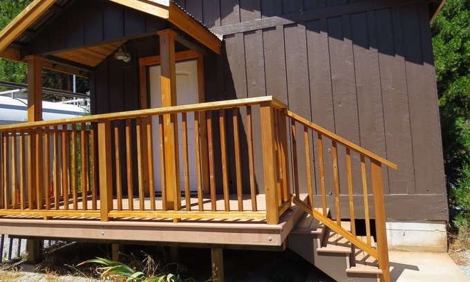 Trinity Center Cabin | Very Nice 1 Bedroom Cabin Near Marina/Lake, Store, Restaurant, Trails, Sleeps 4