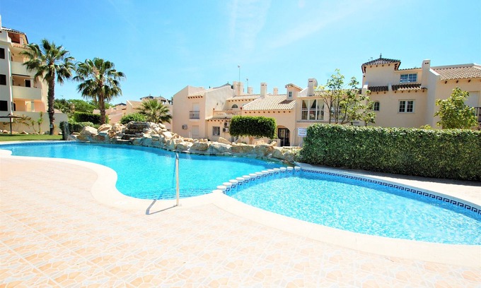 Orihuela Costa Apartment | Very nice apartment with large garden, terraces close to everything all-in