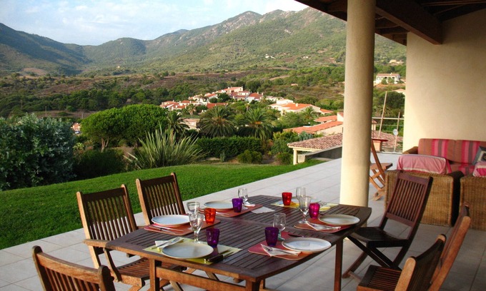 Vico Villa | Very nice villa built in 2006, unique panoramic view of the Sagone Bay