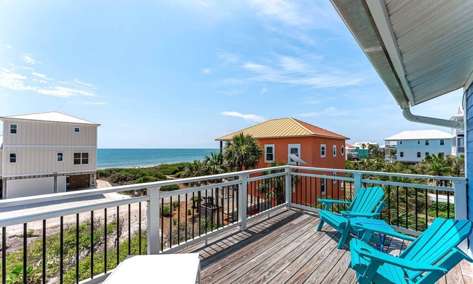Cape San Blas Condo | Vesper's View - Cozy Duplex, Gulf Views, 1st Tier