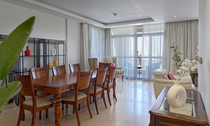 New Cairo Apartment | Vesta - Luxury apt - 3Br - CFC (VII)
