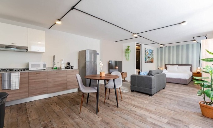 Hipodromo Apartment | VH | Loft Condesa | Rooftop + Gym | 248