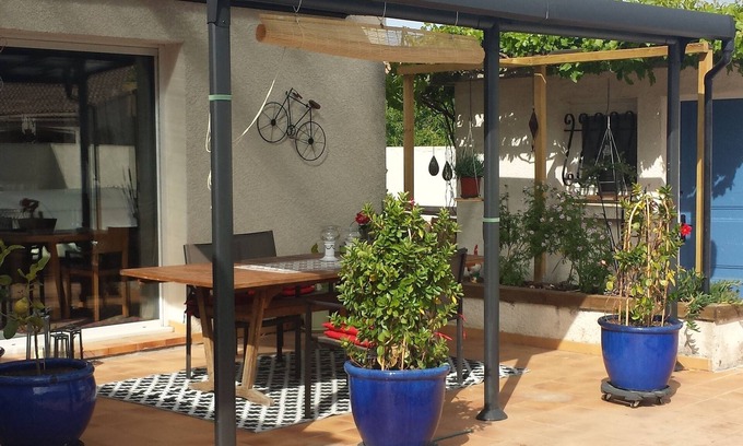 Vias Villa | VIAS VILLAGE (34) - Villa sleeps 8 with private pool.