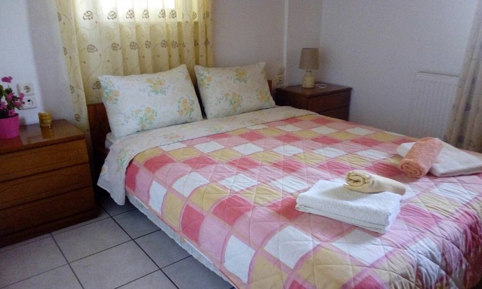 Gournai Apartment | Victoria's Residence - Cozy apartment 100 m from sandy beach (4 persons)!!!