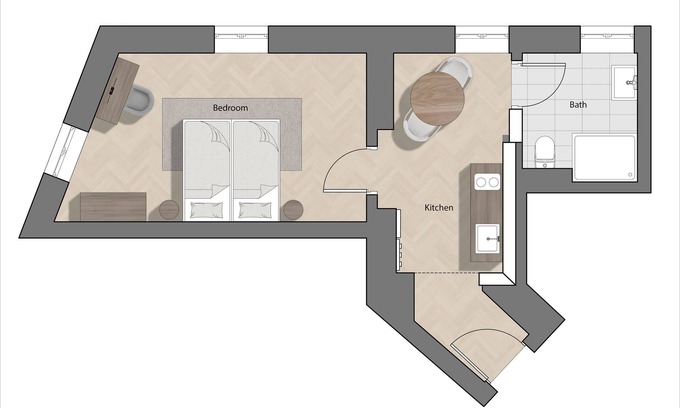 Stuwerviertel Apartment | Vienna Residence, Prater - Exhibition Center #6466