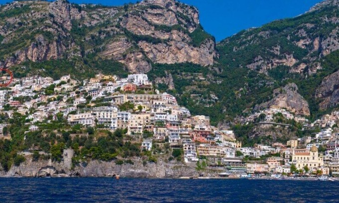 Chiesa Nuova Villa | View of the sea from the terrace.