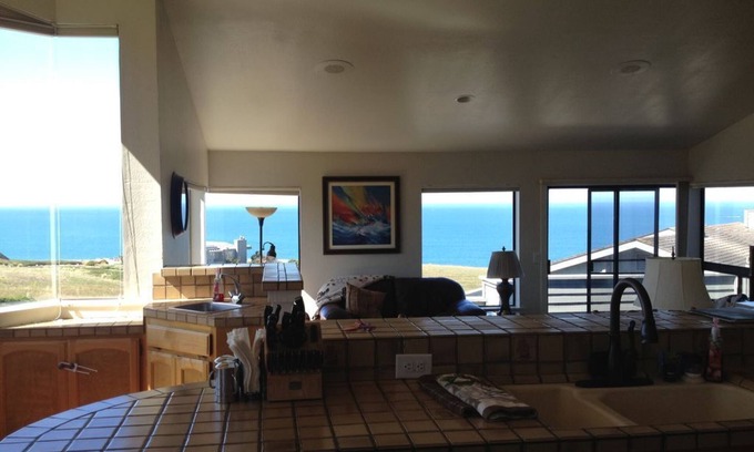 Bodega Bay House | Views! New Hot Tub; Across from Beach Path; 2-Master Suites; Open layout