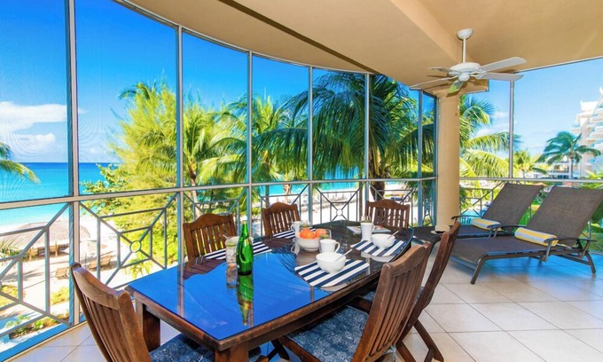 Seven Mile Beach Villa | Villa 19, Third floor 3 bedroom, 3 bathroom, oceanfront, fully equipped.