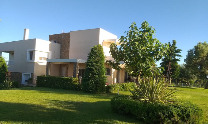 Possidi Villa | VILLA ACHILLEOS Modern residence with unlimited view