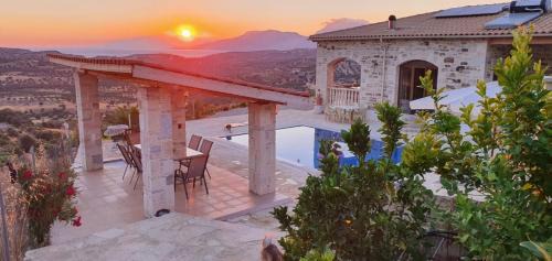 Sivas Villa | Villa Agapi - sea view - ecological swimming pool - privacy