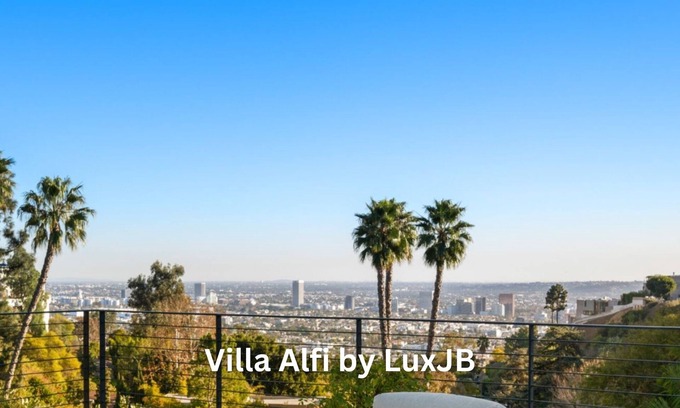 Hollywood Hills West Villa | Villa Alfi by LuxJB 🏆 Hollywood Hills Mansion with Iconic Views 🏆 Award-Winner