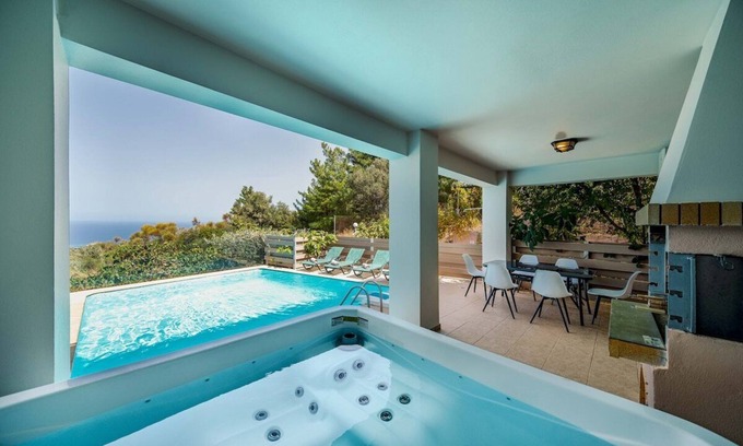 Mikro Metchi Villa | Villa Aloe - Mikra Anogia Villas