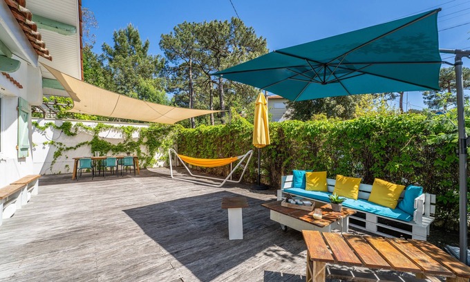 Le Moulleau House | Villa Amandine - Charmante maison de famille au Pyla