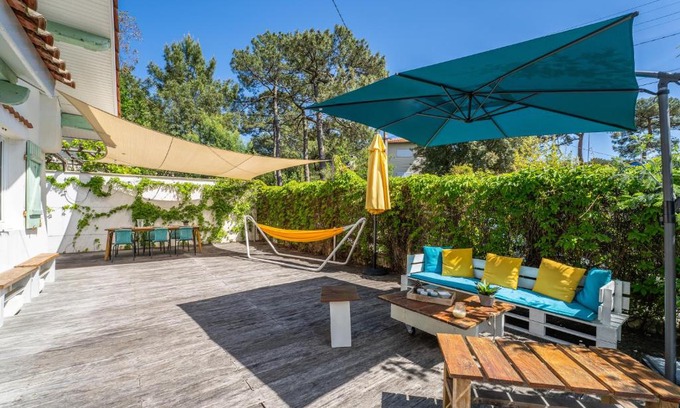 Le Moulleau House | Villa Amandine - Charmante maison de famille au Pyla