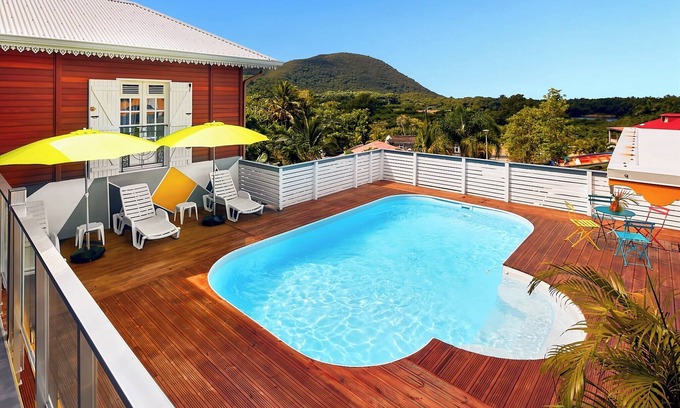 Deshaies Villa | Villa Anj'Any a 4-star villa with walking access to Grande Anse beach