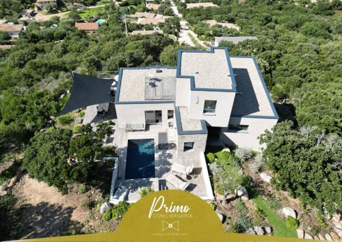 Figari Villa | Villa architecte vue mer et maquis